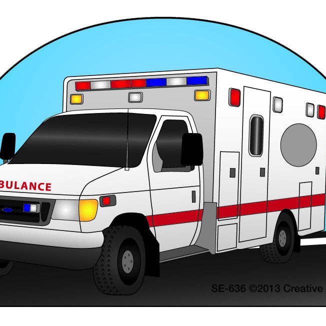 Creative Shapes Etc. – Engroshandel Notesblok – Mini Notesblok Ambulance