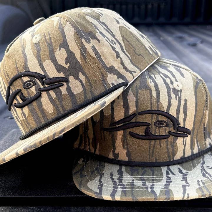 American Flyway Waterfowl – Boné de beisebol – Criança por atacado – Juventude Velha Corda Original Bottomland Mossy Oak Chapéus