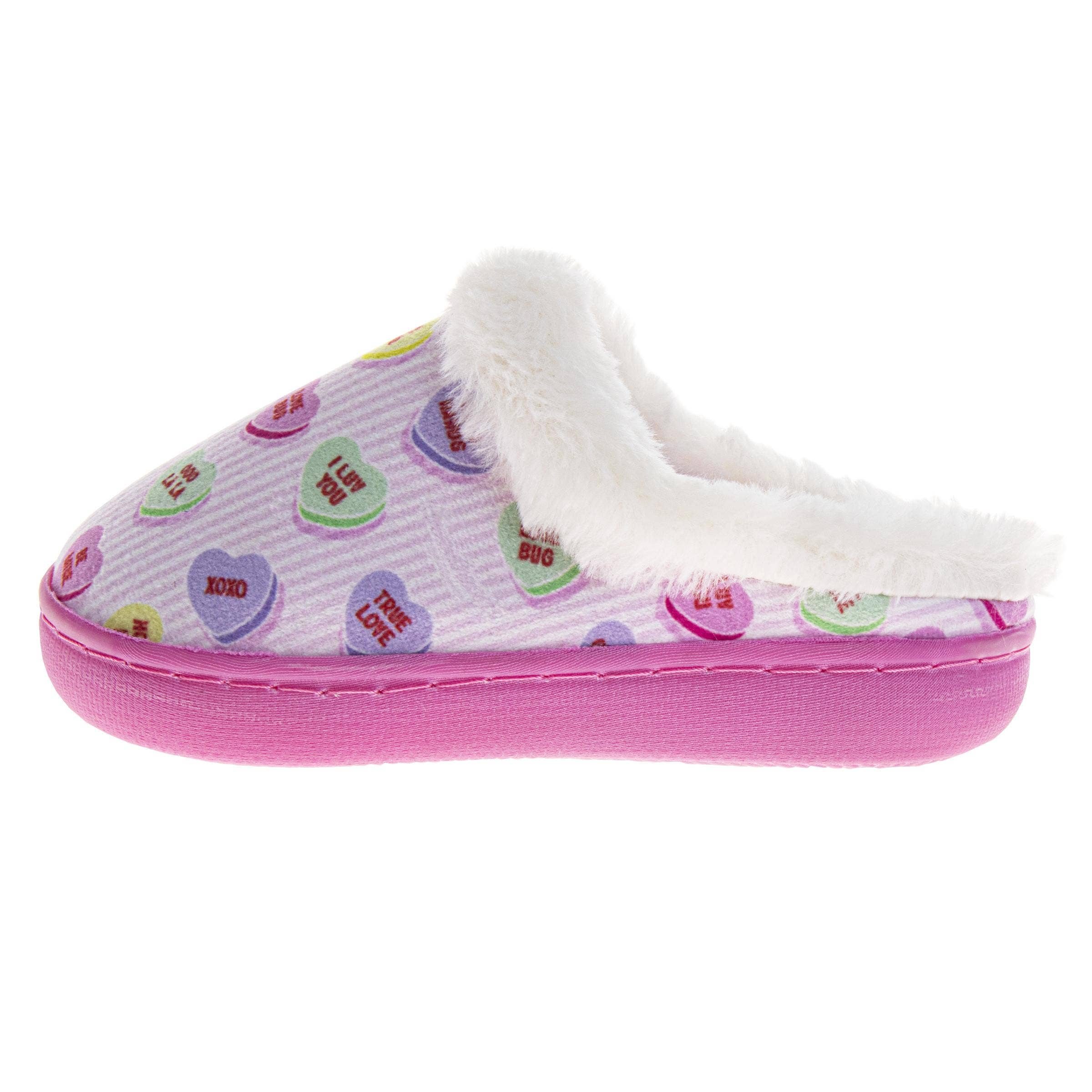Josmo Shoes Inc - Wholesale Slippers - Kids - Sweethearts Purple Heart Plush Slippers (Little Kid/Big Kid)2