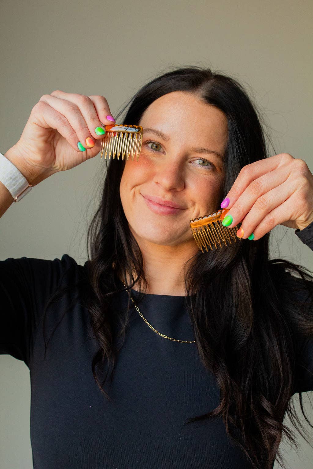 Shop Andi - Wholesale Hair Brush/Comb - Mini Hair Comb 2-Pack10