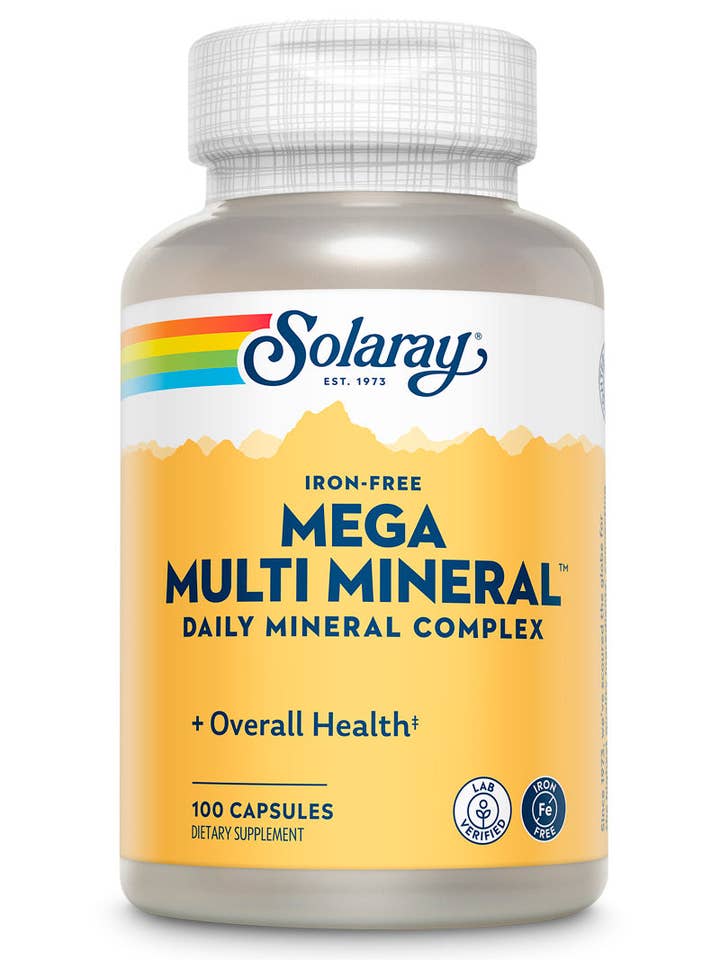 Mega Multi Mineral, Iron-Free for wholesale by Solaray