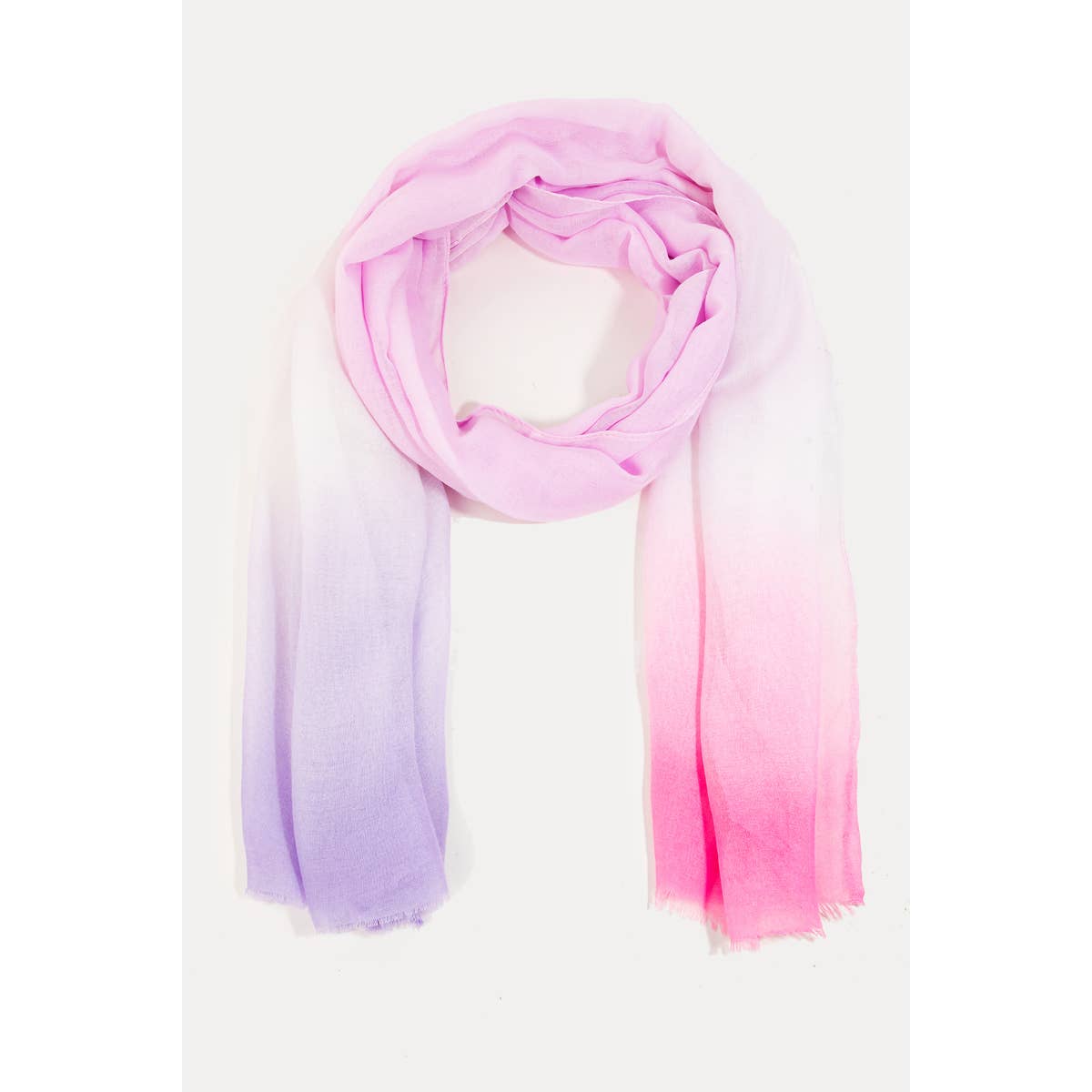 Collections by Fame Accessories – Engroshandel Tørklæde - Dame – Blødt farverigt aflangt tørklæde5