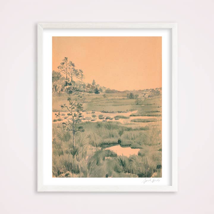 "Oak Island" Print for wholesale by Sarah Schools Art