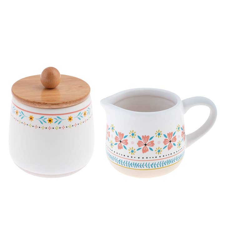 Ava Sugar & Creamer Set for wholesale by Karma