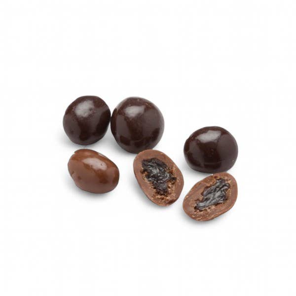 ADG Diffusion – wholesale Chocolate-covered sweets – MILK AND DARK CHOCOLATE RAISINS BAG - 125g1