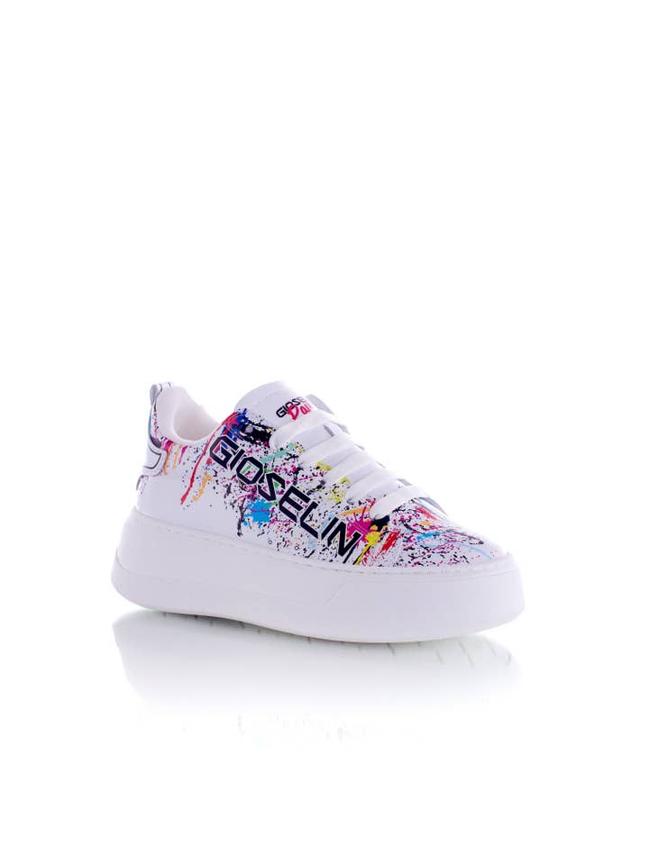 Gioselin - Wholesale Lifestyle Sneakers - Women's - FLY PAINT MULTICOLOR1