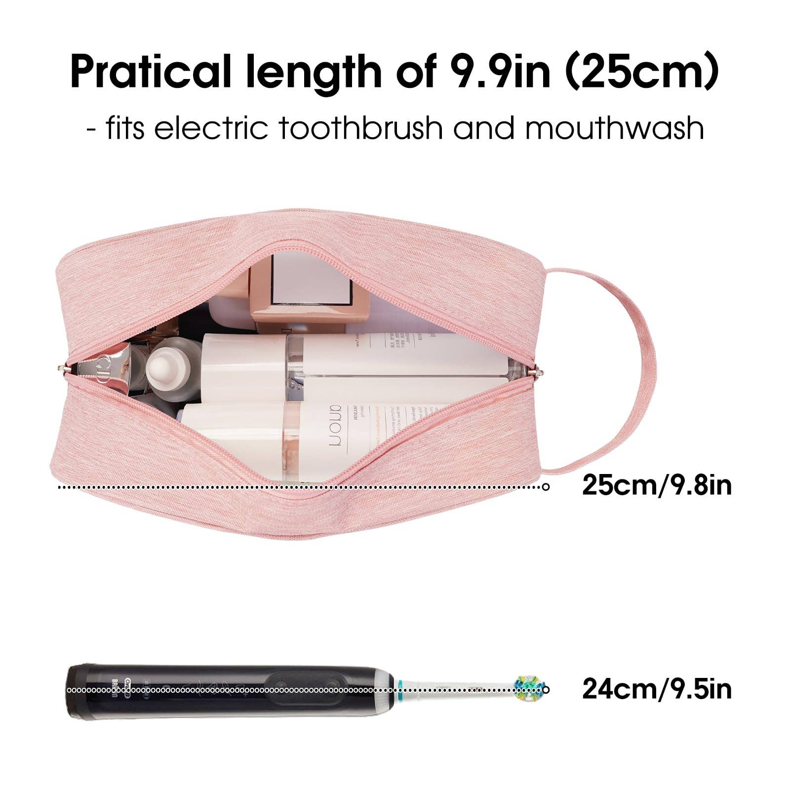 wandf - Wholesale Toiletry Bag - Women's - Clear Travel Toiletry Bag Makeup Bag Organizer with Zipper11