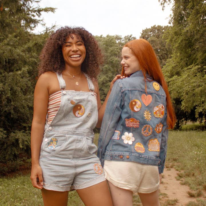 Kindness is Magic - Wholesale Patch - Yin Yang Tie Dye Patch3