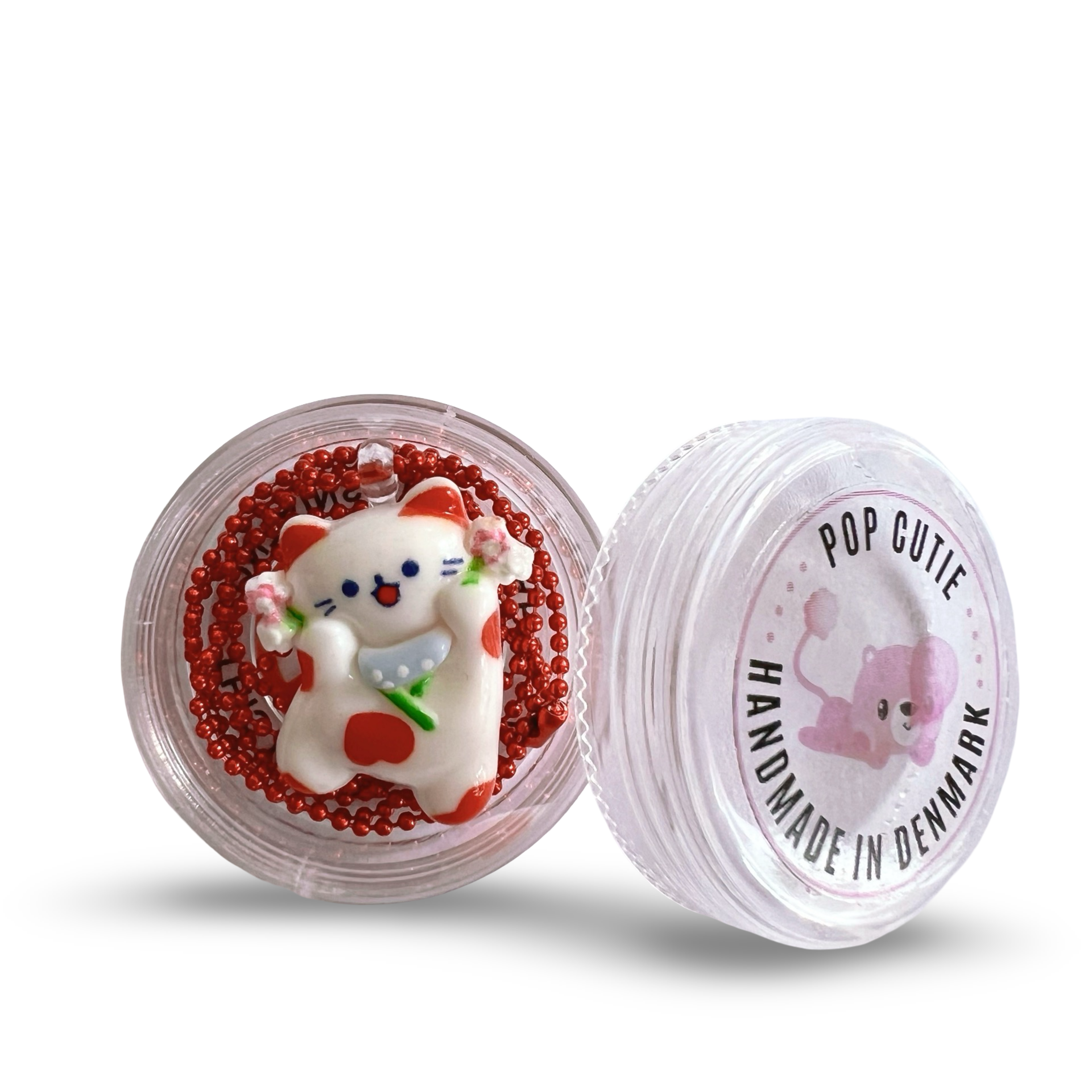 Pop Cutie Accessories & Gifts - Wholesale Kids Necklace - Kids -  Lucky Meow Cat Charm Necklace – Kawaii Handmade in Gift Box2