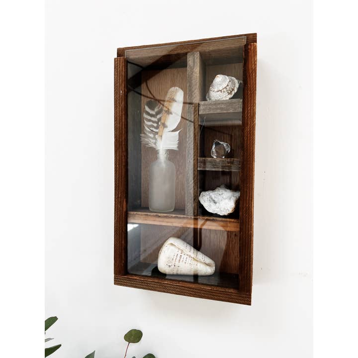 Alibi Interiors - Wholesale Wall Mounted Shelf - Reclaimed Wood Heritage Shelf Box Shadow Box3