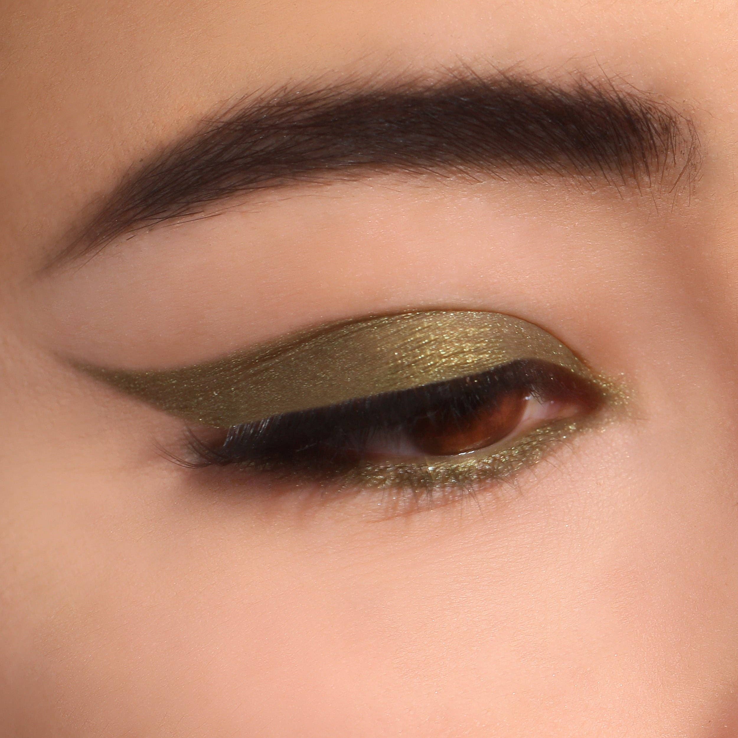 Moira Cosmetics – wholesale Eyeliner/pencil – Statement Shimmer Liner (004, Golden Olive)5