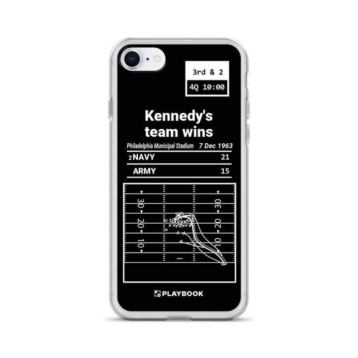 Navy Football Greatest Plays iPhone Case: Undefeated (1963) for wholesale by Playbook Products