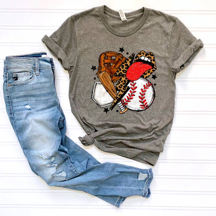 Baseball DTF Transfer for wholesale by K and M Designs