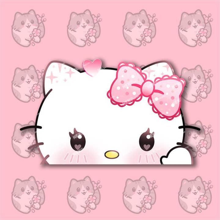 Nekodecal - Wholesale Sticker - Cute Friends Peekers3