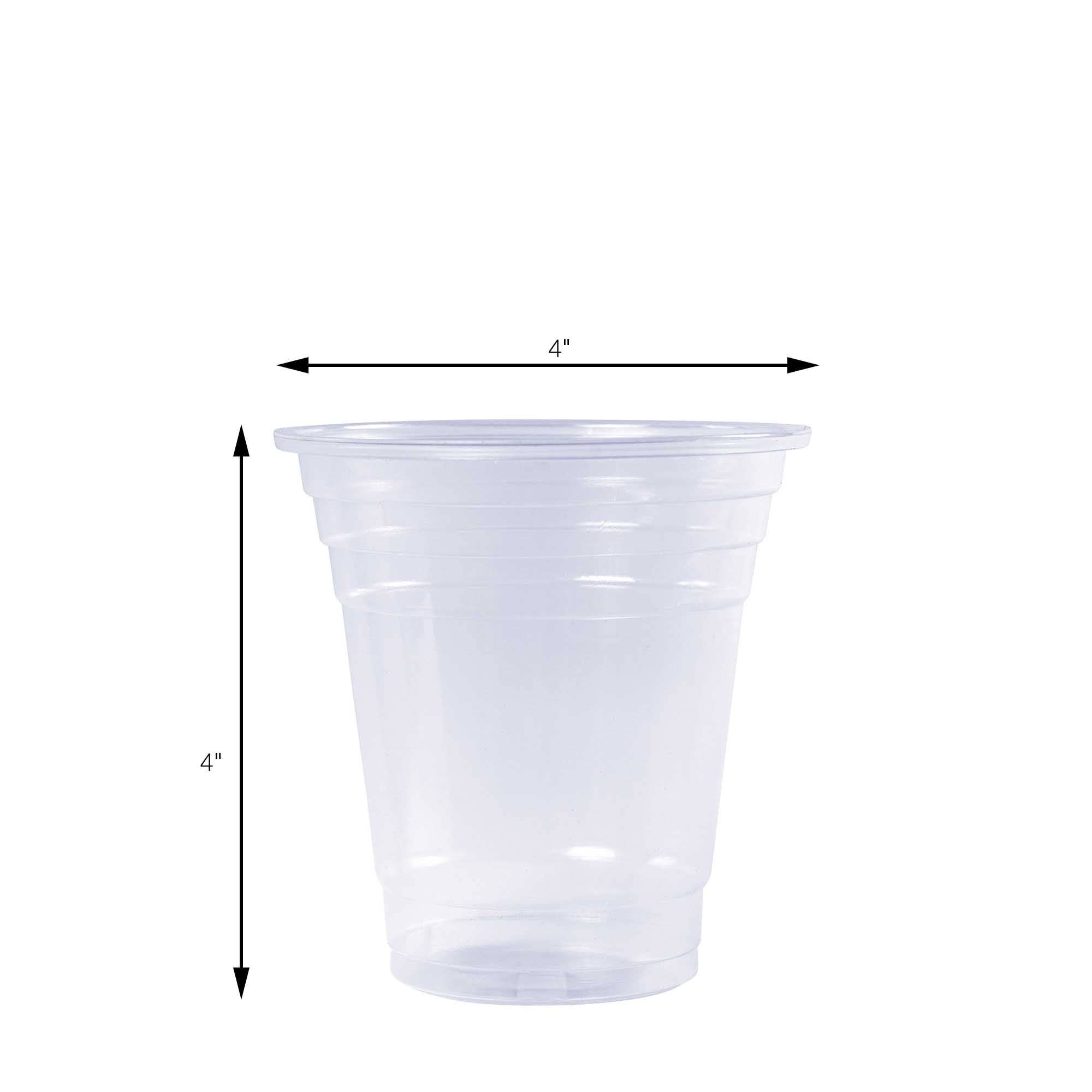 Portofino International Trading, USA - Wholesale Disposable Cup - Disposable Clear Plastic Cup - 14 oz. - 50 Pack2