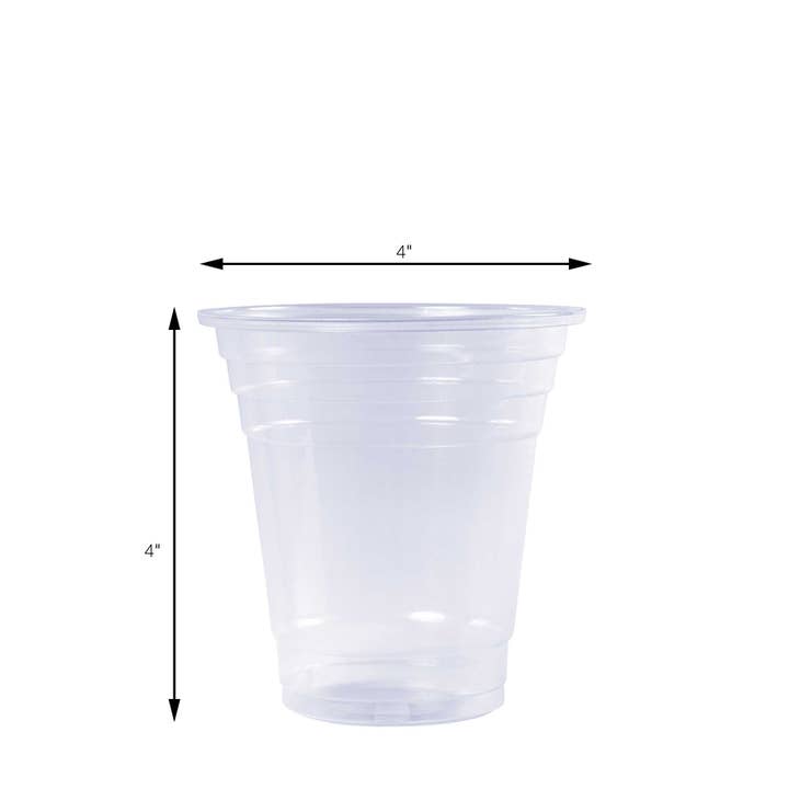 Portofino International Trading, USA - Wholesale Disposable Cup - Disposable Clear Plastic Cup - 14 oz. - 50 Pack2