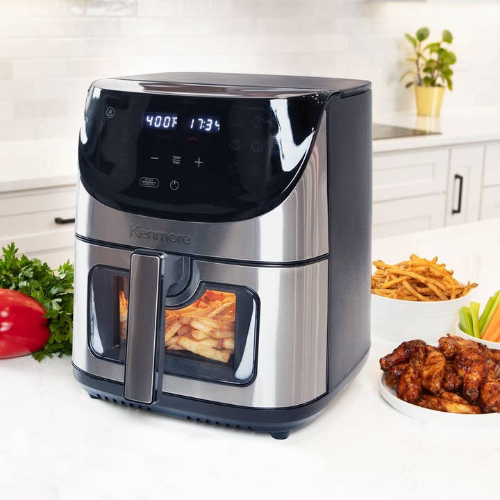 Koolatron Corporation - Wholesale Kitchen Appliance - Kenmore 8 Qt 1700W Air Fryer with 12 Cooking Presets