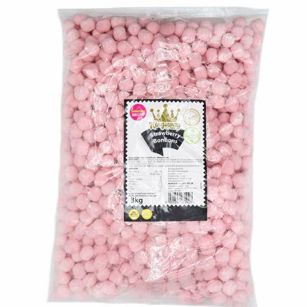 UK Strawberry Bon Bons 3kg for wholesale by Joys Delights