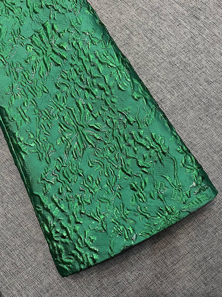 Verde Completo elegante verde con giacca ricamata 3D e pantaloni in vendita all'ingrosso su Faire11