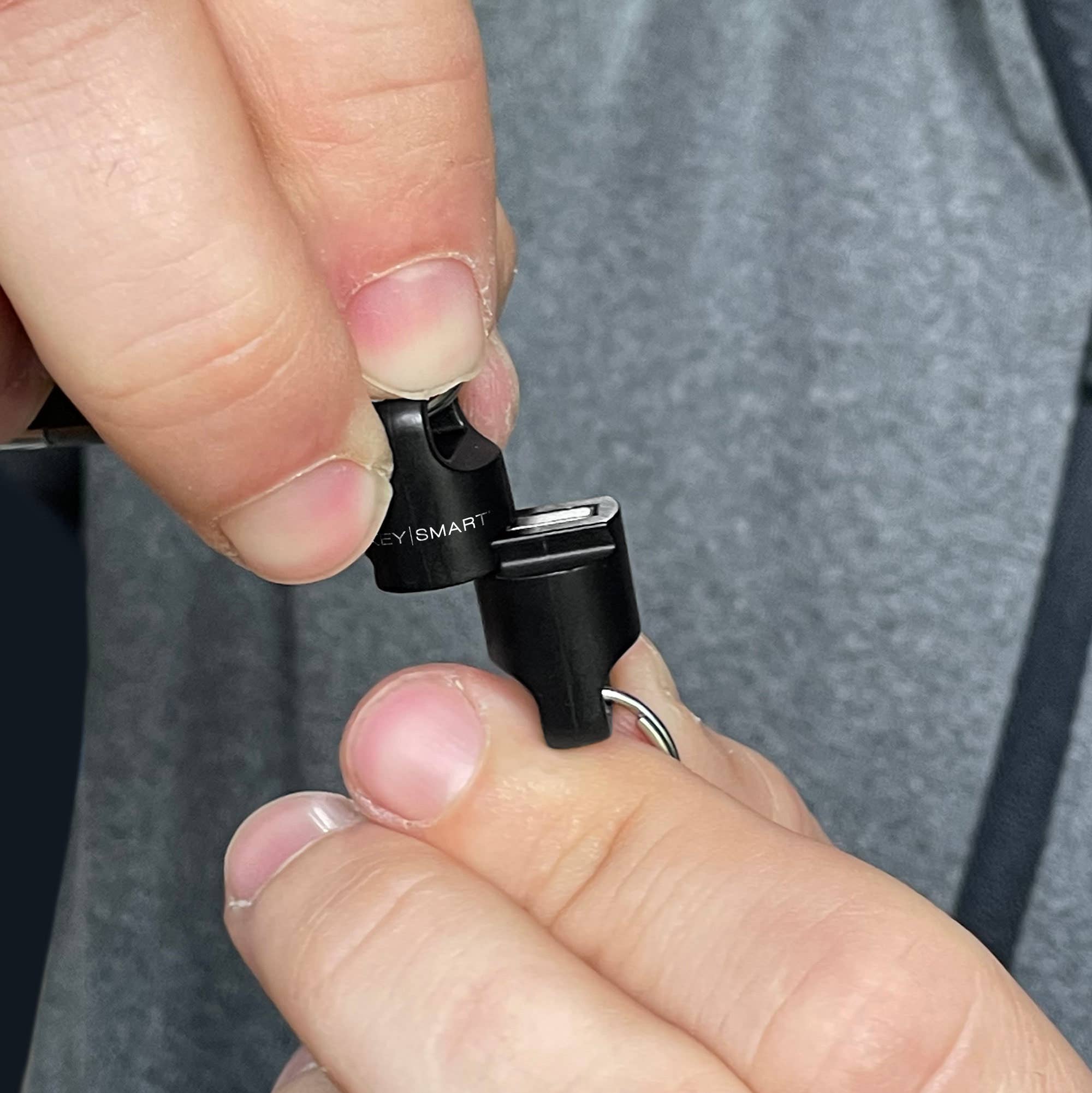 KeySmart / STATIK – Großhandel Schlüsselanhänger – Unisex – MagConnect Pro Magnetischer Schlüsselbund mit Verriegelung7