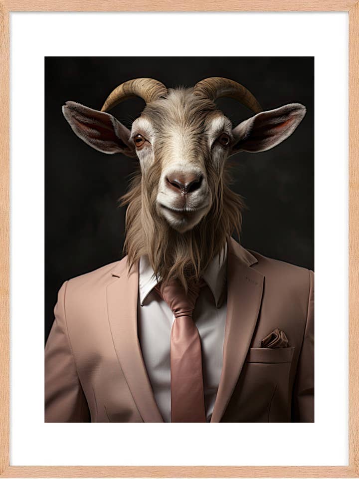Poster - Animal Elegance 06 (12x16 in) - Hartman Ai for wholesale by Hartman A.I.