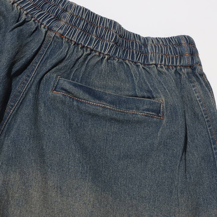 Multi Colored SET8-1 Sexy Lace Suspender Top & Denim Shorts Set for wholesale on Faire19