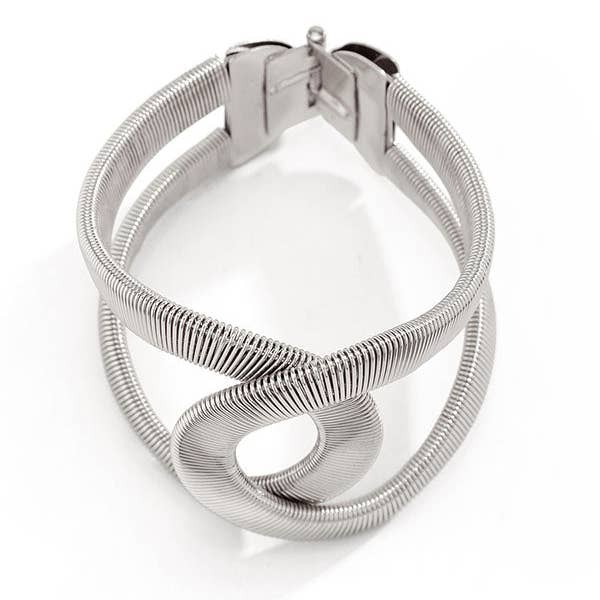 VividLux - Wholesale Link & Chain Bracelet - Geometric Hollow Snake Chain Solid Color Bracelet Accessories2