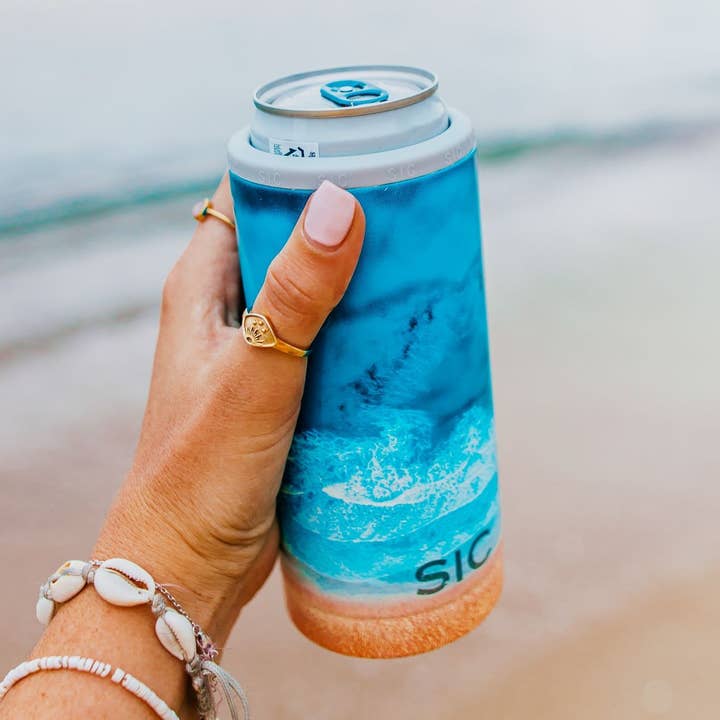 SIC Slim Can Cooler | Ocean Drone för wholesale av SIC Cups