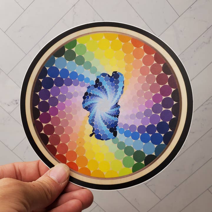 Tahoe Tessie klistermærke for engroshandel hos Stirling Studios