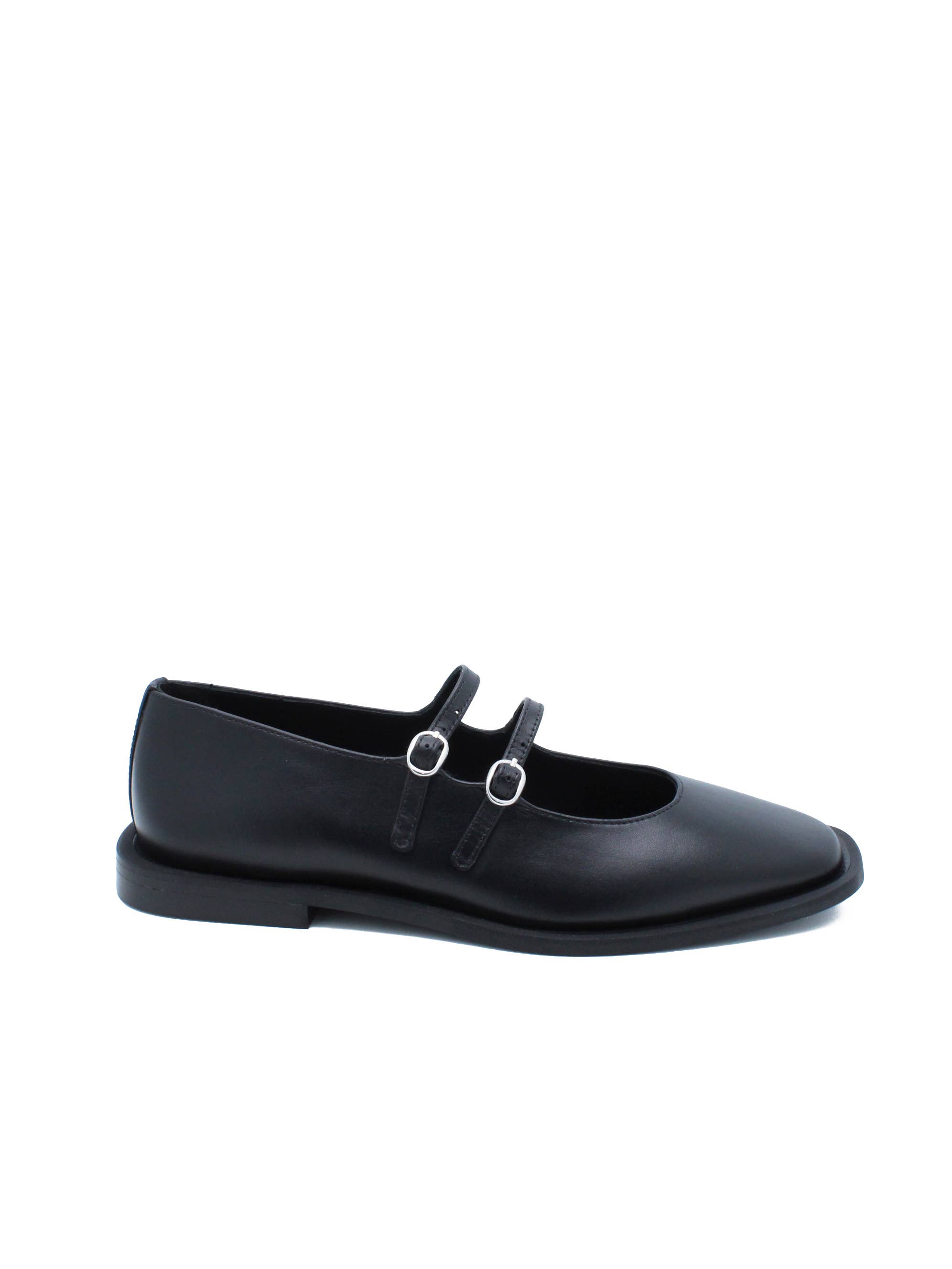 JJ HEITOR SHOES - Wholesale Flats - Women's - SEUL BLACK BALLET FLATS1