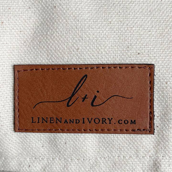 Linen & Ivory - Wholesale Throw Pillow Cover - JUNIPER || Indigo & Cream Pillow Cover3