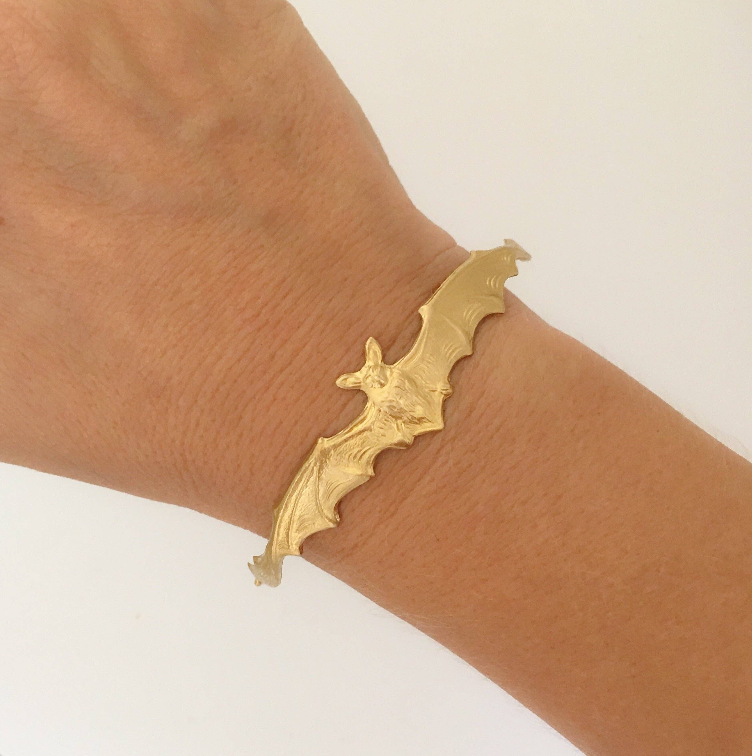 Frosted Willow - Vente Bracelet manchette - Bracelet jonc chauve-souris2