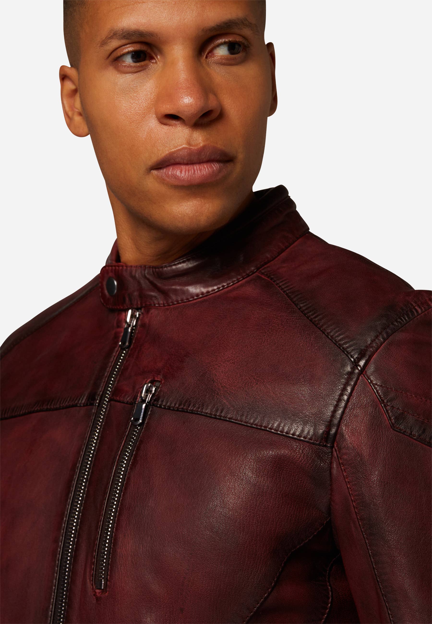 Ricano - Wholesale Leather Jacket - Men's - Josh men's leather jacket - premium lamb leather8