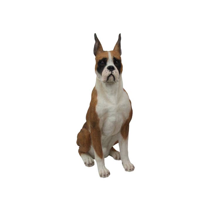 64cm Sitting Boxer Guard Dog for wholesale by Cubby House by Malmar