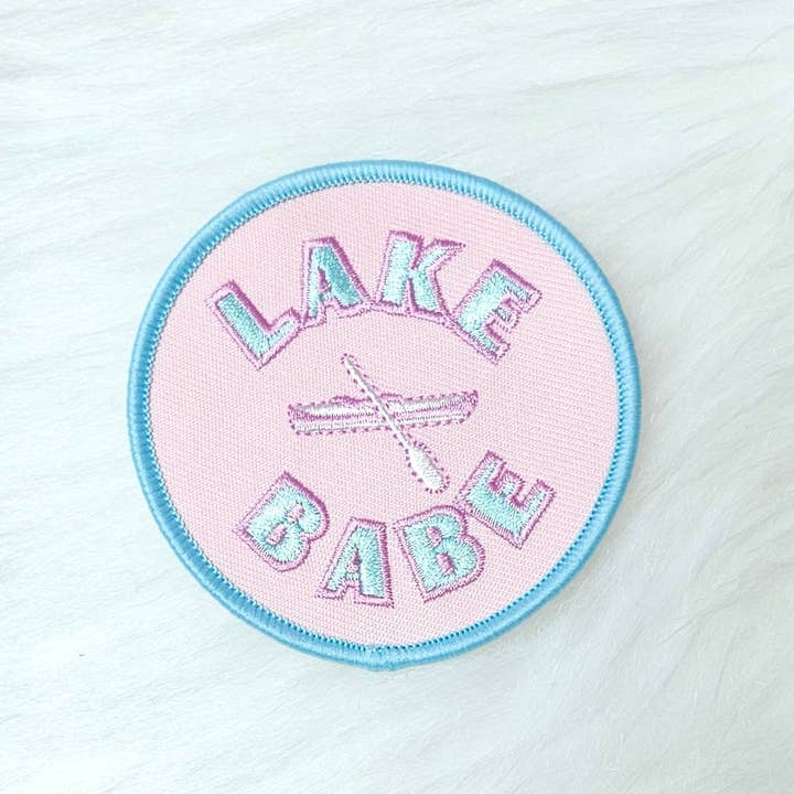 Scratch Decor - Wholesale Patch - 'Lake Babe' Boat Embroidery Iron On Patch1