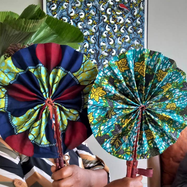 Opvouwbare ventilator in stof voor wholesale door Tanzania Shopper