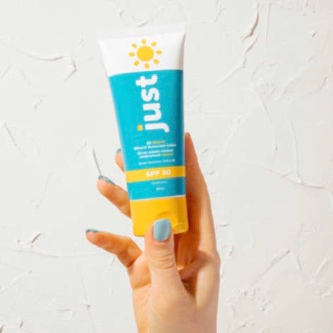 Just Sun Products - Wholesale Sunscreen - All Natural Mineral Sunscreen Lavender Scented 90 ml Tube