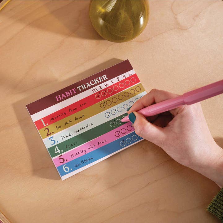 Good Tuesday (Once Upon a Tuesday) - Wholesale Planner - Weekly Habit Tracker Pad | Work Hard, Play Nice | A61