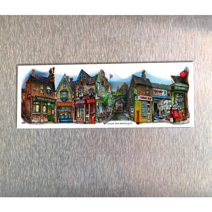 Totally Toronto Art/Sassy City Studio - Wholesale Retailer display – Paper & novelty - Corrie Magnet & Sticker Collection | Coronation Street Gifts3