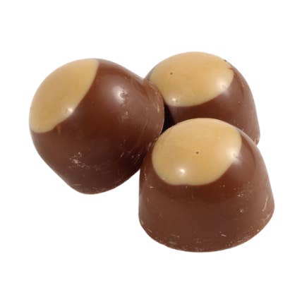 Milk Chocolate Peanut Butter Buckeye, Bulk for wholesale by Coblentz Chocolate Company