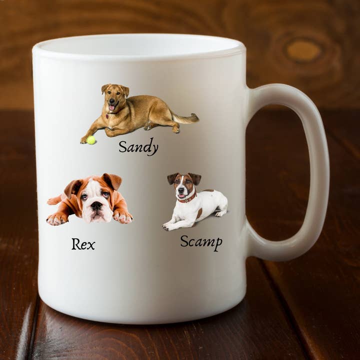 Hondenmok gepersonaliseerde hondenmok gepersonaliseerde hondenmok schattige hond voor wholesale door The Graceful Dragonfly