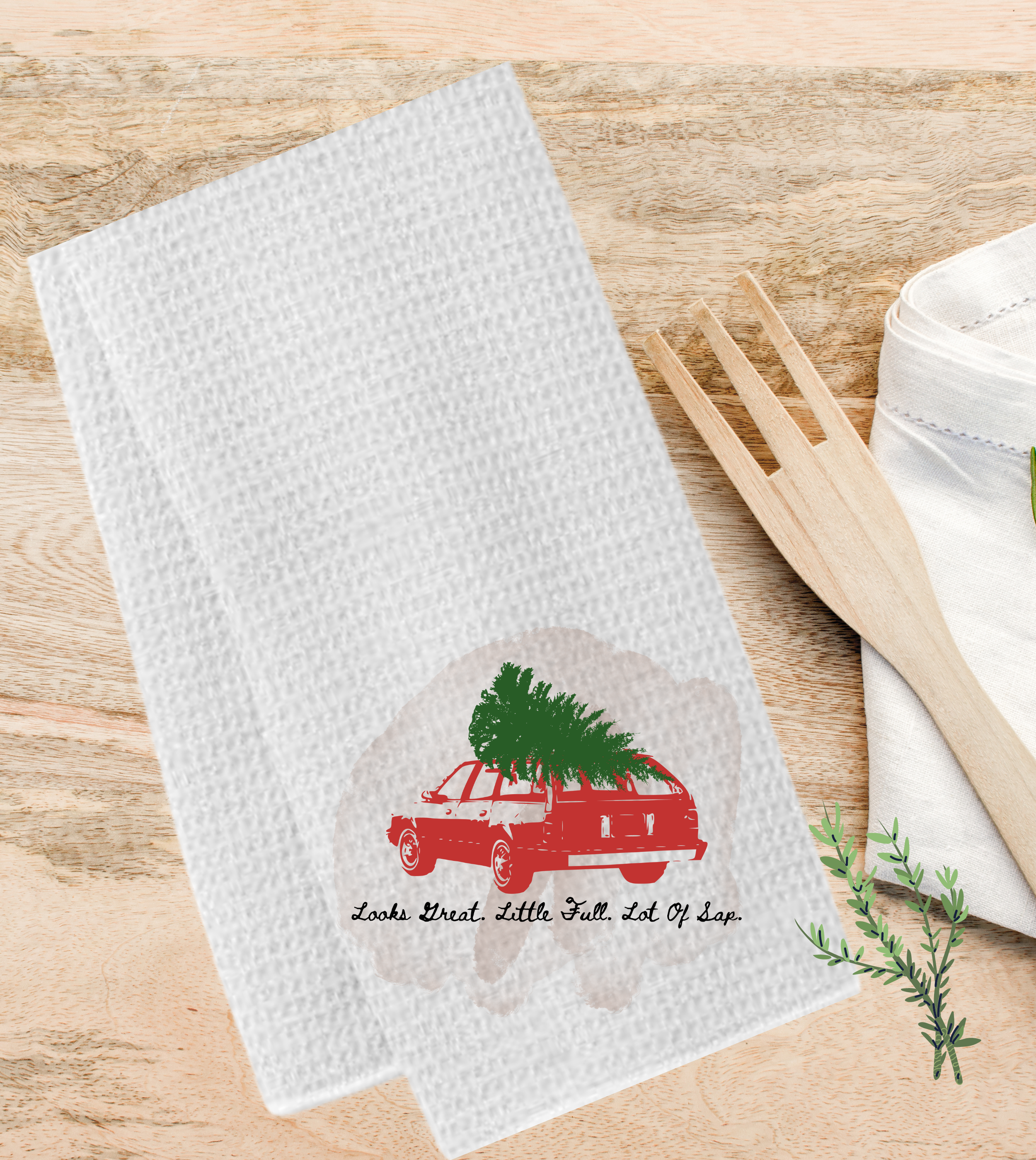 Altar Call Ranch Co. - Wholesale Tea Towel - Little Full, Lot of Sap Towel0