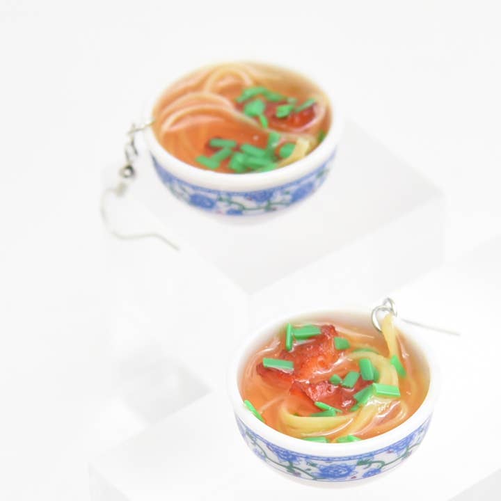 Ramen Earrings for wholesale by Chiffonier
