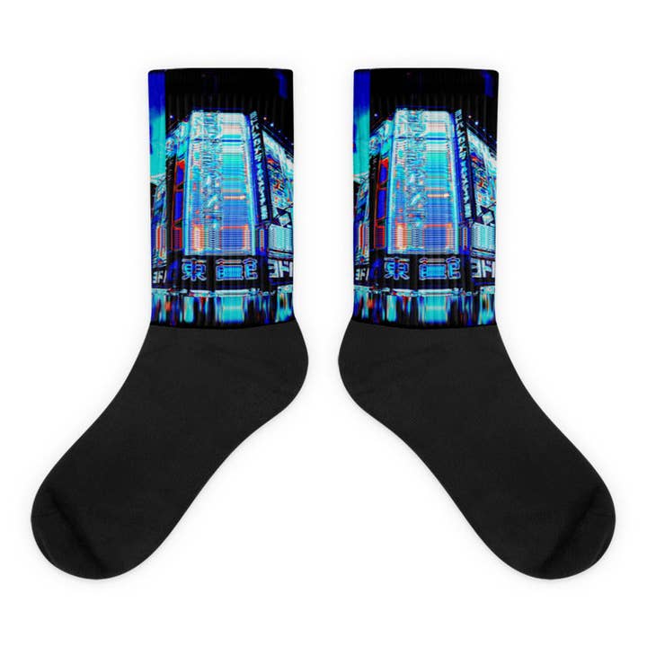 Saibāpanku Socks for wholesale by TECHNOIRCANDY