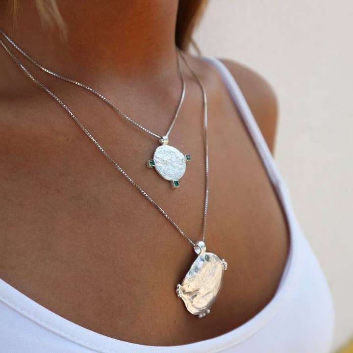 SØLV AMALFI HALSKÆDE for engroshandel hos MIO JEWELS