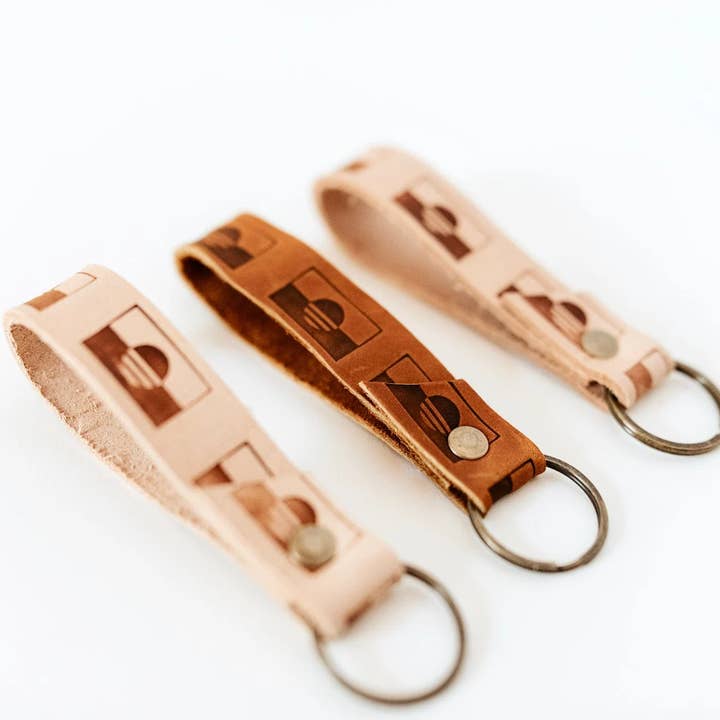 MKE Flag Milwaukee The People's Flag Keychain for wholesale by Blu Mountain Co