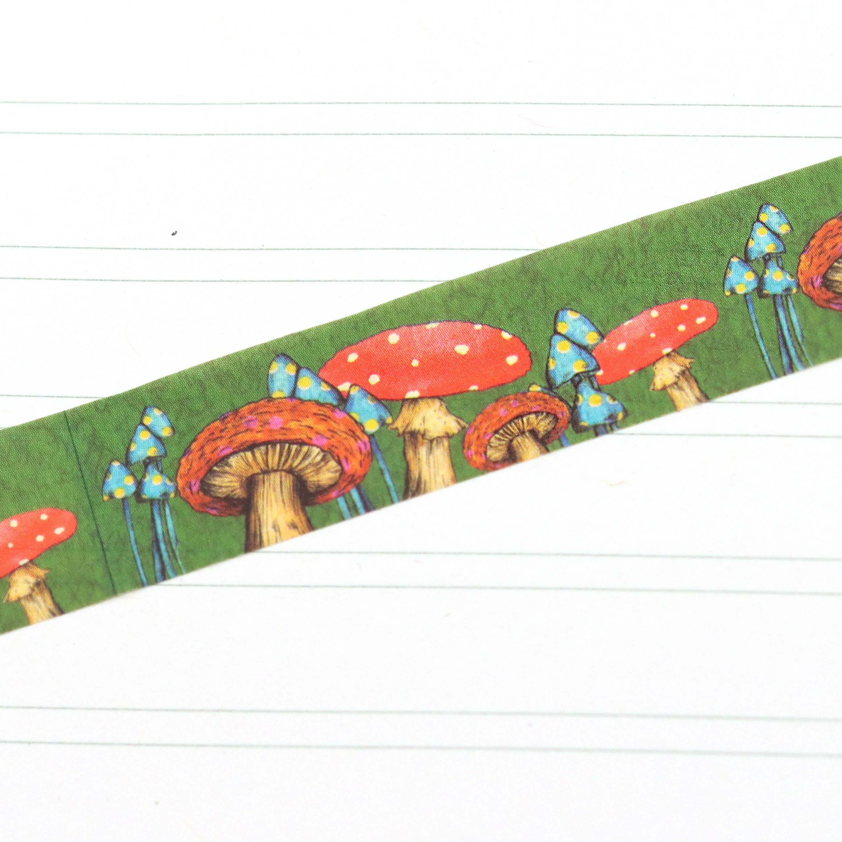 Fawn & Thistle Ltd (US Duties Paid) - Wholesale Washi Tape - Mushroom and Toadstools Washi Tape | Paper Tape | Funghi2