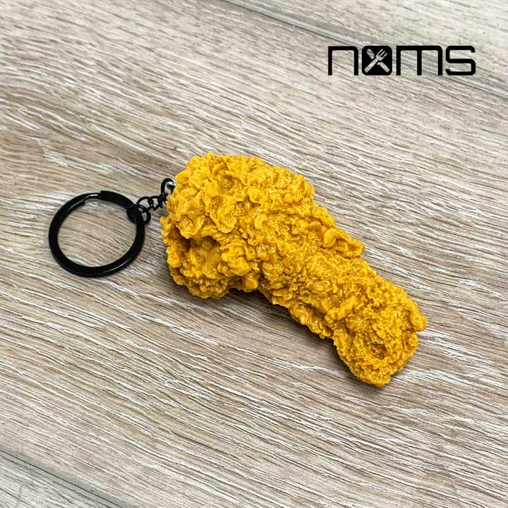 Noms - Wholesale Keychain – Women's - Fried Chicken Drumstick Keychain3
