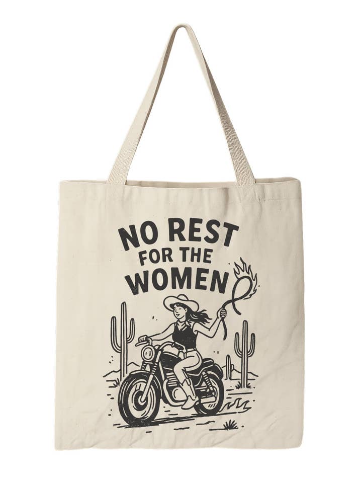 Ingen vila för kvinnorna tygväska för wholesale av WE THE BABES