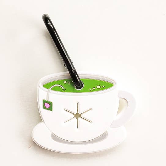 Cavology - Wholesale Pet Poop Bag Dispenser - Poop Handler – Silicone Waste Bag Holder Matcha Tea Design0